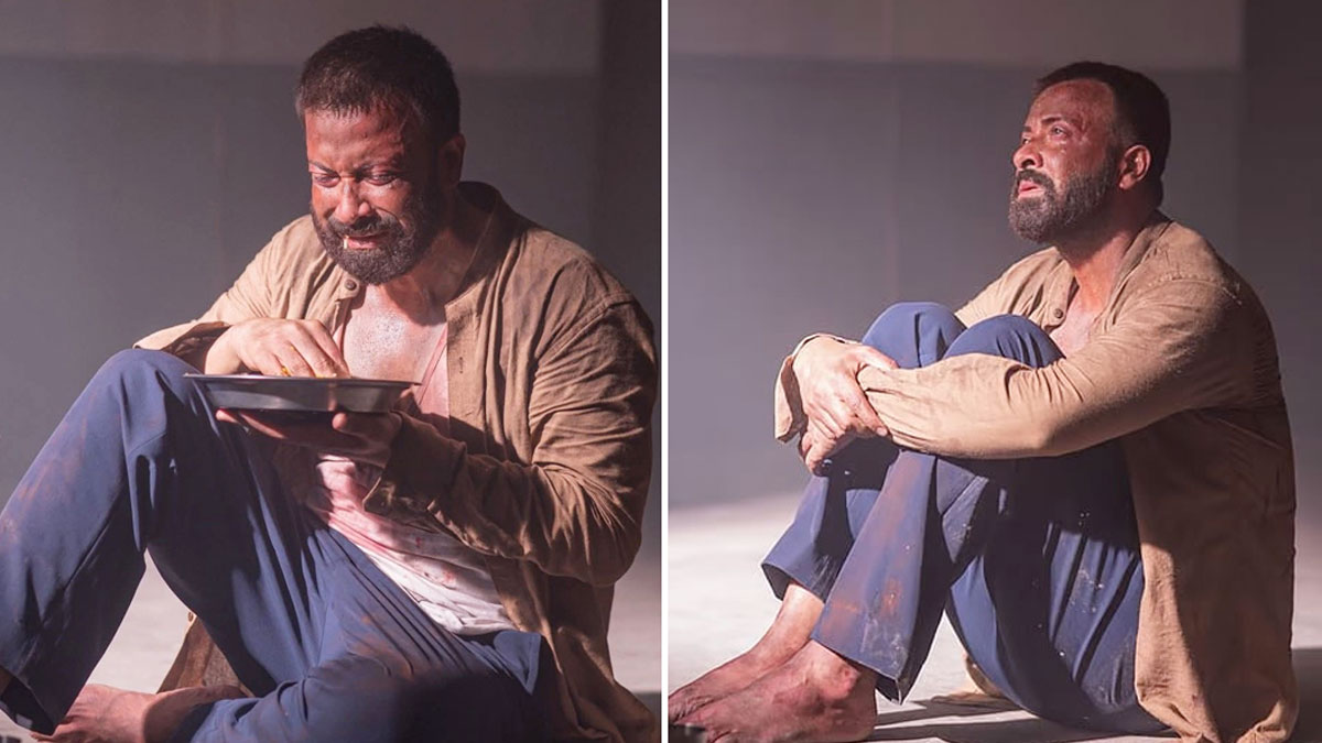 খাবারের প্লেট হাতে কাঁদছেন শাকিব খান