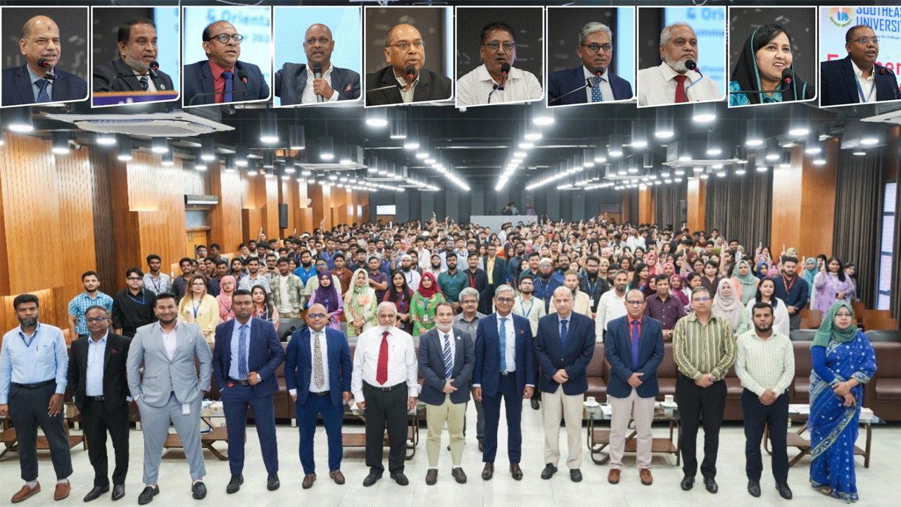 সাউথইস্ট ইউনিভার্সিটির সামার সেশনের নবীন শিক্ষার্থীদের বরণ