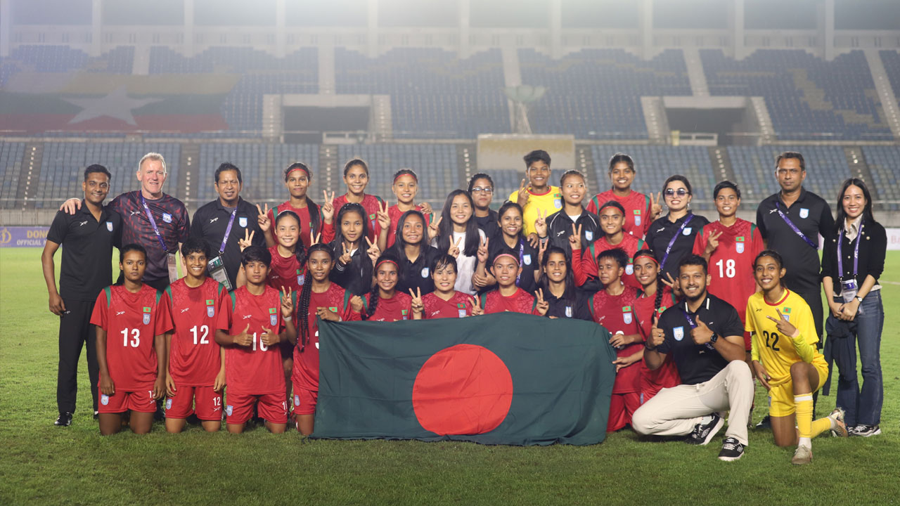 নারী ফুটবলাররা আর্থিকভাবে পিছিয়ে থাকবে না : তাবিথ