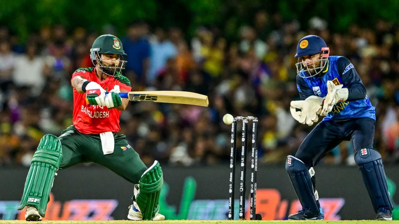 লিটনের ফিফটিতে বড় সংগ্রহ বাংলাদেশের