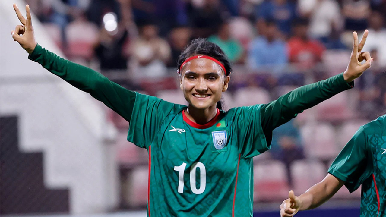 সাগরিকার গোলে অলিখিত ফাইনালে এগিয়ে বাংলাদেশ