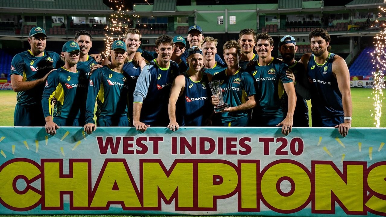 অস্ট্রেলিয়ার কাছে টেস্টের পর টি-টোয়েন্টিতেও হোয়াইটওয়াশ ওয়েস্ট ইন্ডিজ