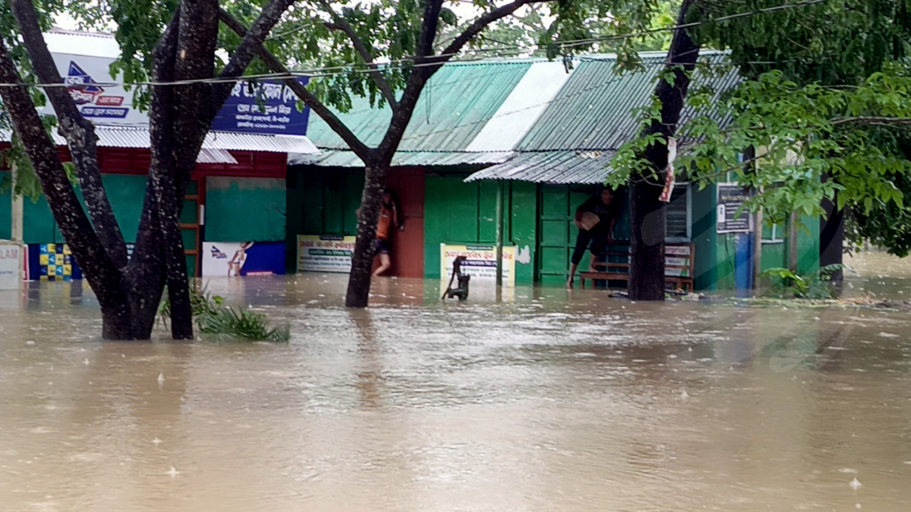 আখাউড়ায় আকস্মিক বন্যায় ১৯ গ্রাম প্লাবিত