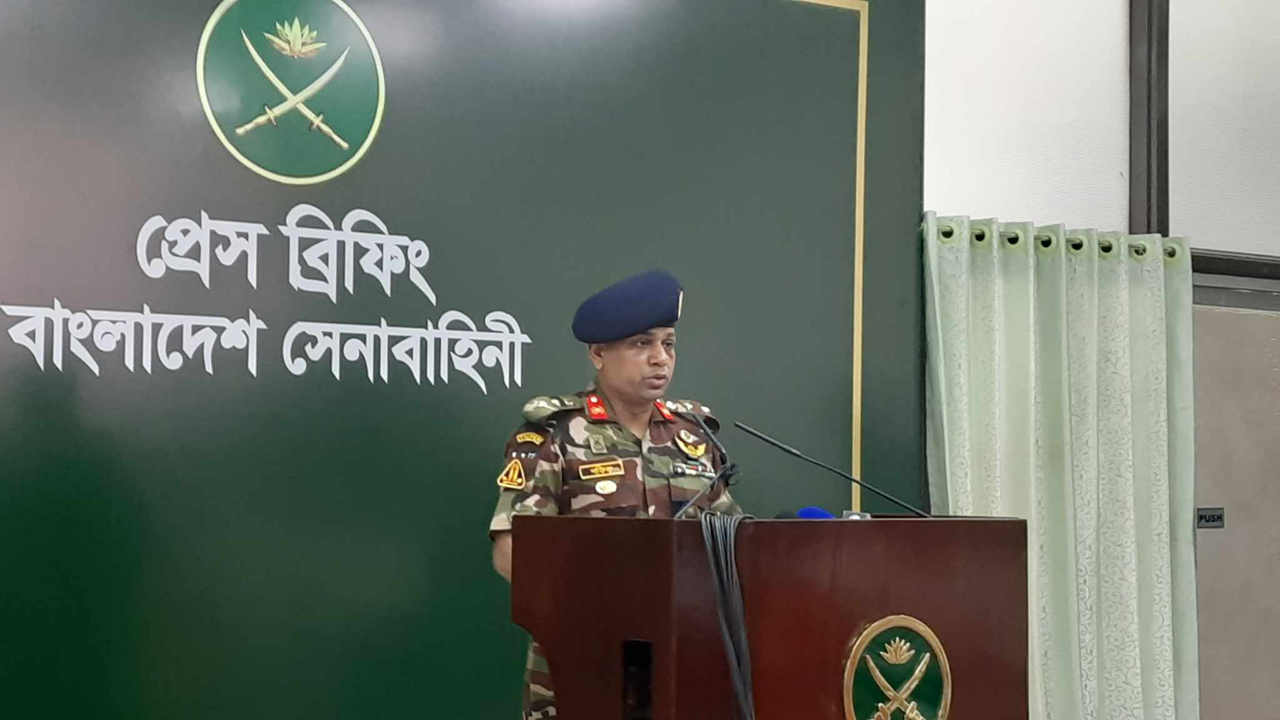 ২১ দিনে সেনা অভিযানে গ্রেপ্তার ৯৯৬