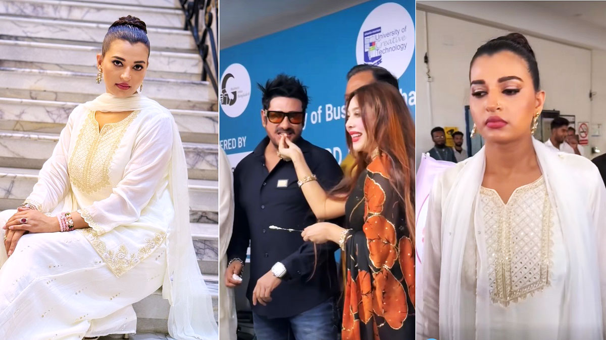 মডেলের হাতে অনন্তের কেক খাওয়ার ঘটনার সংবাদে ক্ষুব্ধ বর্ষা