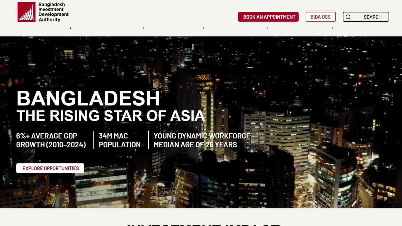 নতুন ওয়েবসাইট চালু করলো বিডা