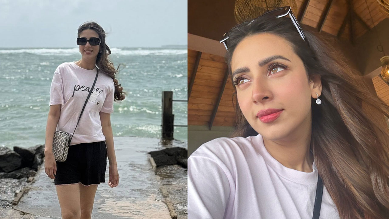 সমুদ্র পাড়ে সুখ খুঁজে পেলেন বিদ্যা সিনহা মিম