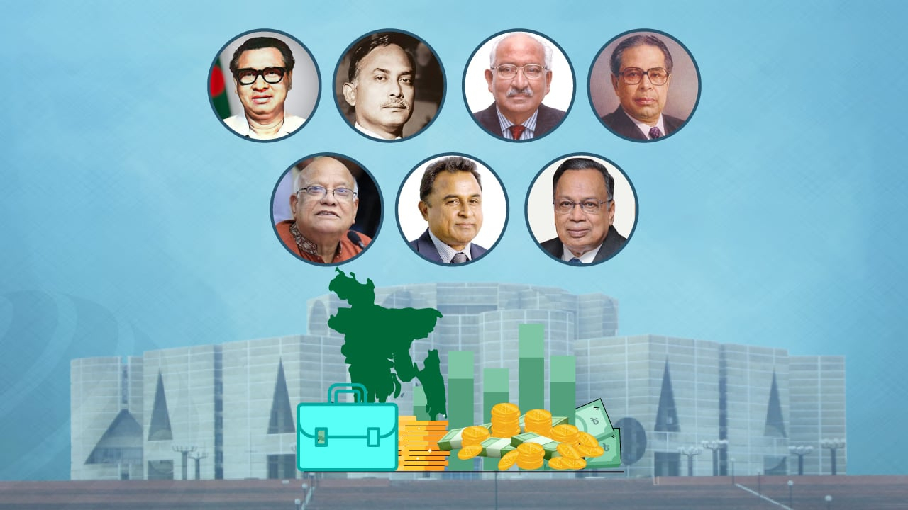 ইতিহাসের ৫৩ বাজেট ও অর্থমন্ত্রীদের আলোচিত বক্তব্য