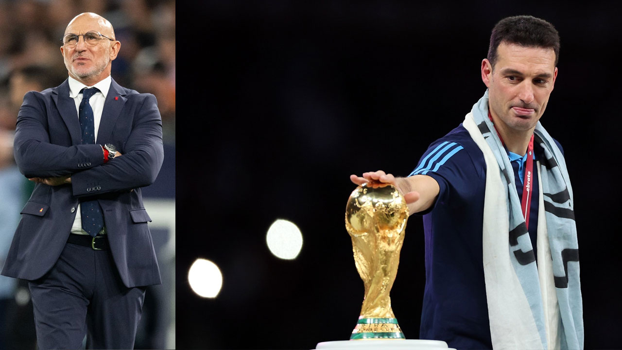 পারলেন না দে লা ফুয়েন্তে, অক্ষত থাকল স্কালোনির রেকর্ড