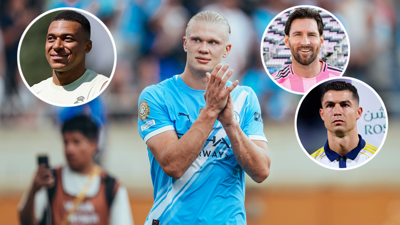 ম্যানসিটির উৎসবের রাতে মেসি-রোনালদোদের রেকর্ড ভাঙলেন হালান্ড