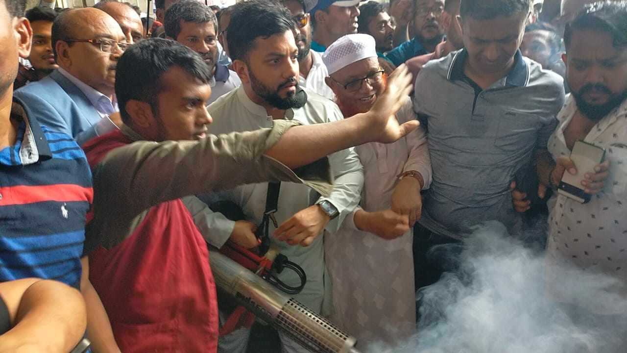 এবার মশক নিধন কার্যক্রম উদ্বোধন করলেন ইশরাক