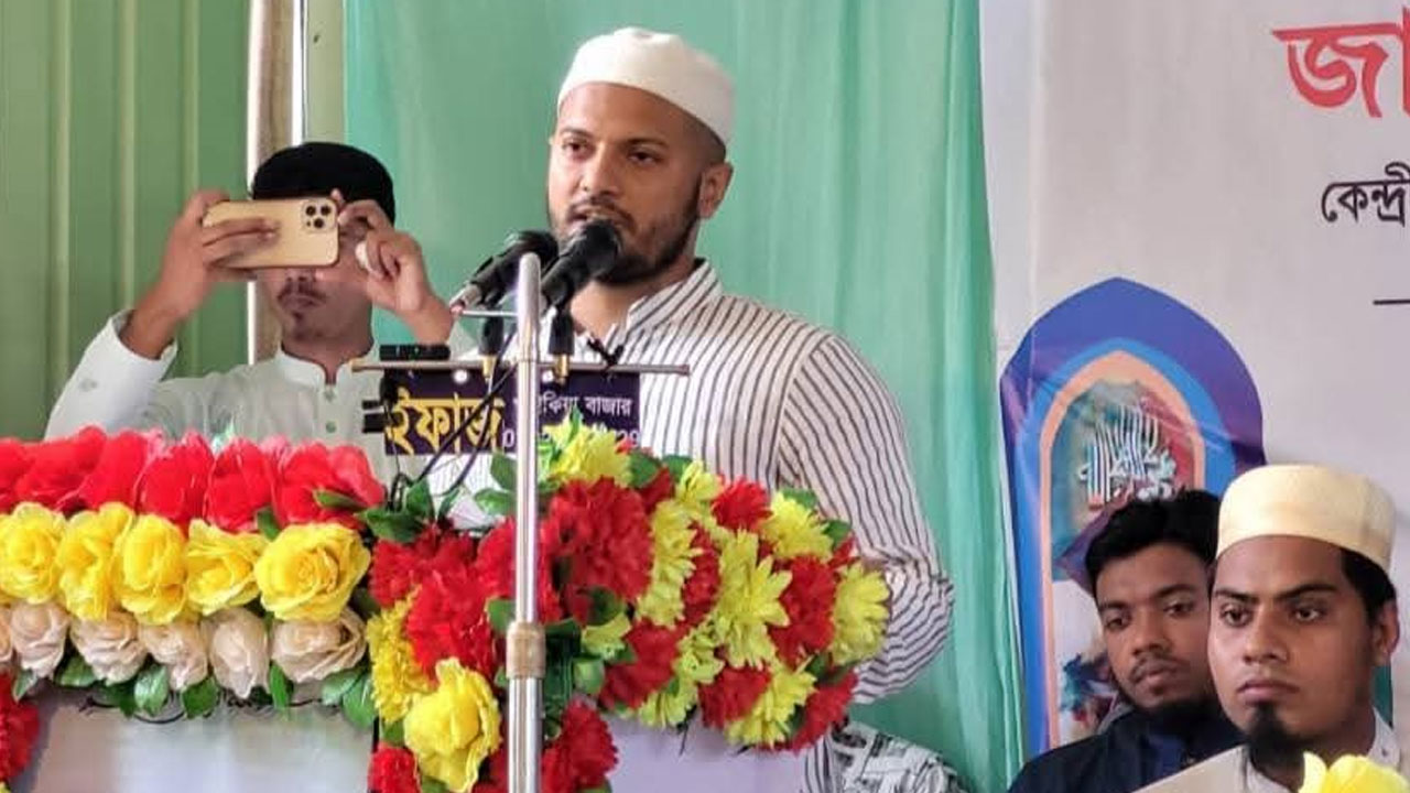 ছাত্রশিবির আজকের বাংলাদেশের প্রেক্ষাপটে একটি নেয়ামত : জাহিদুল ইসলাম