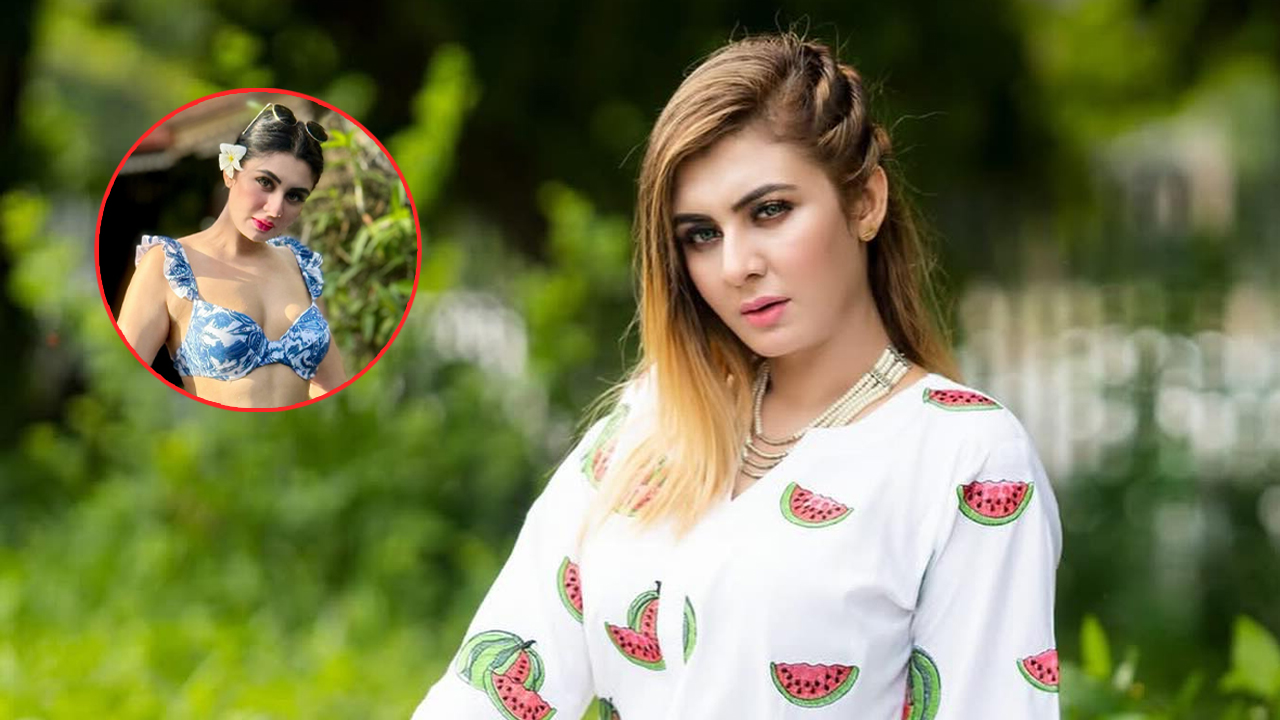 সুইমিংপুলে সাহসী জেবা জান্নাত, রূপে মুগ্ধ ভক্তরা