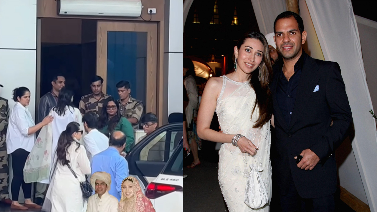 আবারও ছেলে-মেয়েকে নিয়ে দিল্লি গেলেন কারিশমা