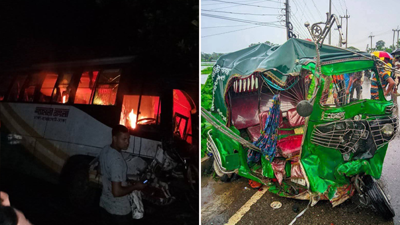 ময়মনসিংহে দুই সড়ক দুর্ঘটনায় নিহতের সংখ্যা বেড়ে ১১