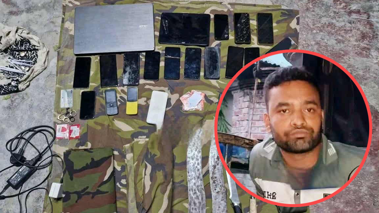 দেশীয় অস্ত্র ও সেনাবাহিনীর পোশাকসহ দুই ভিসা প্রতারক আটক