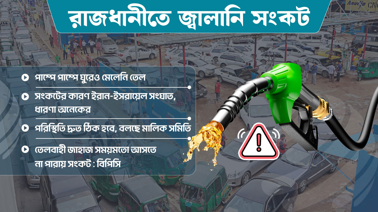 রাজধানীতে দিনভর পেট্রোল-অকটেন সংকট, কারণ কী?