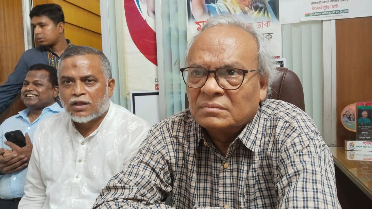 নুরুল হুদার সঙ্গে মবকারীদের বিচার দাবি রিজভীর