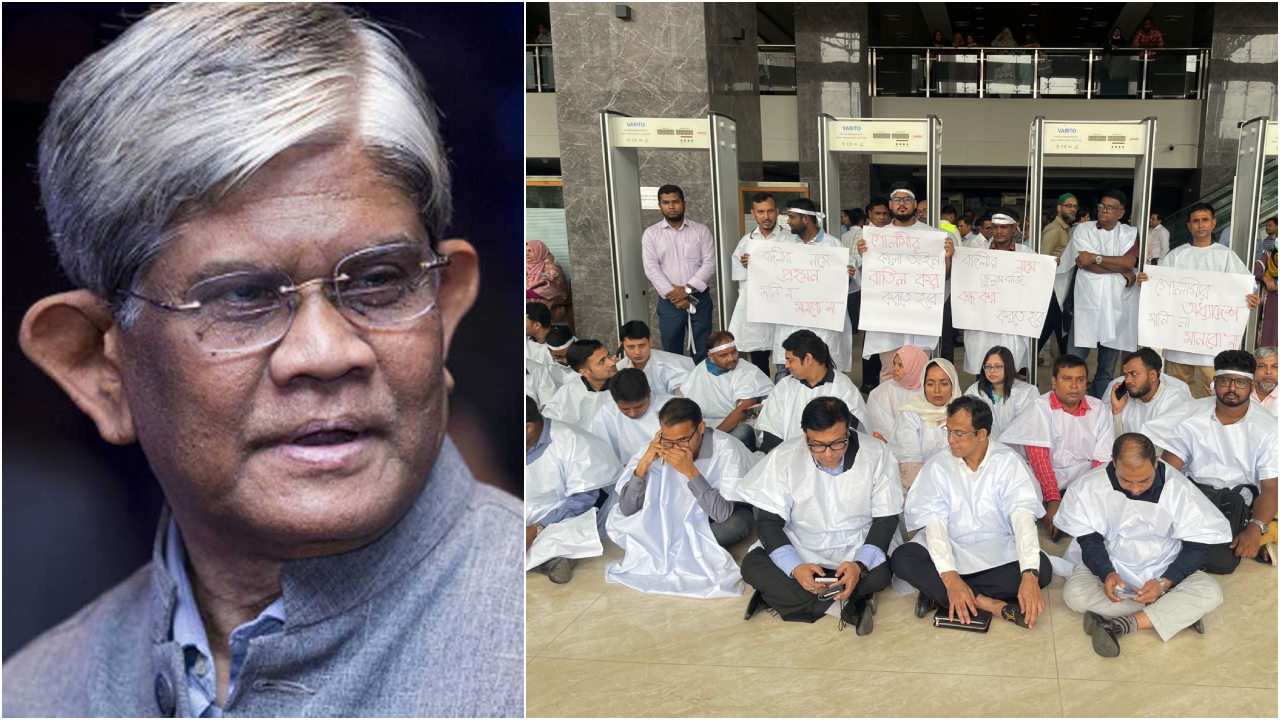 ফের আলোচনার আহ্বান, কাজে ফেরার অনুরোধ অর্থ উপদেষ্টার