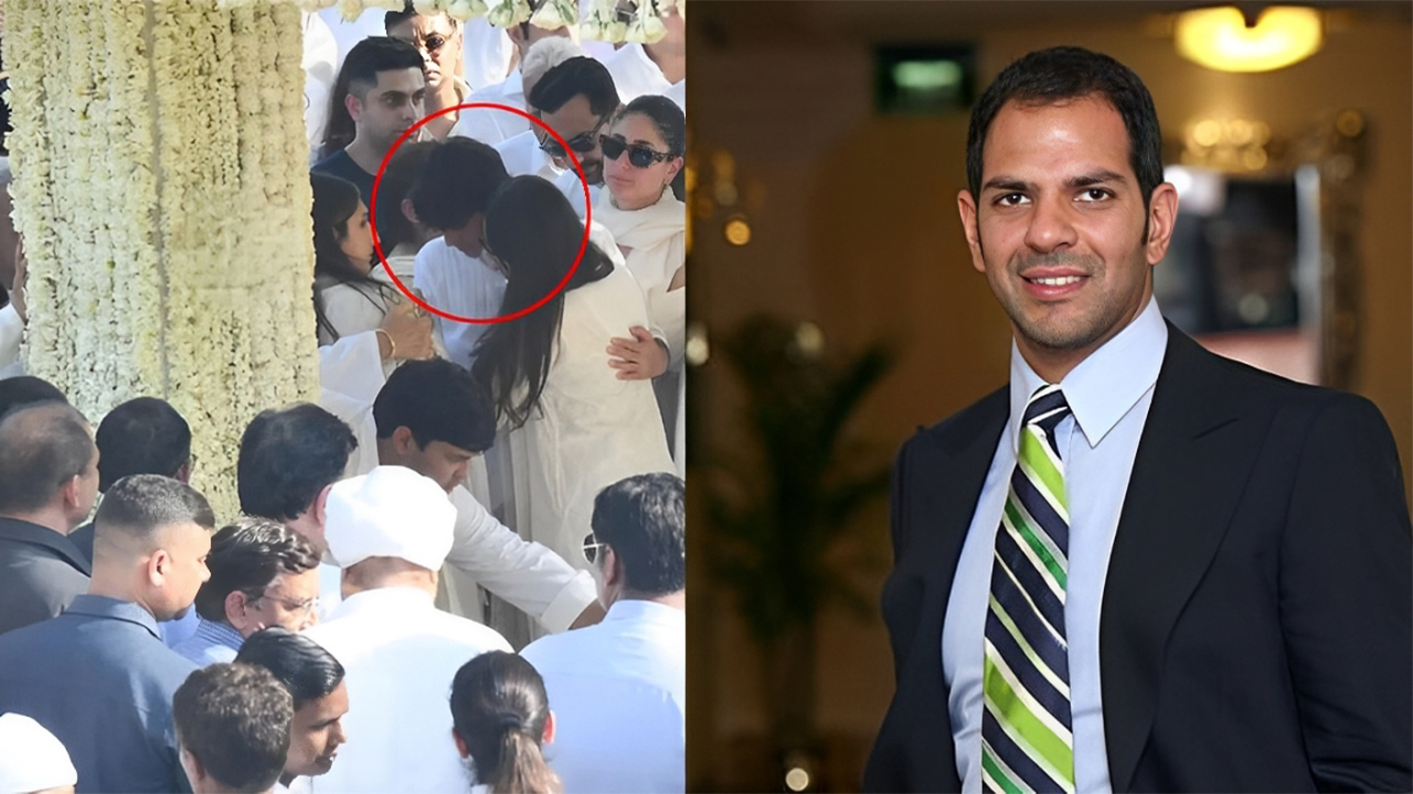 সঞ্জয়ের শেষকৃত্যে এসে কান্নায় ভেঙে পড়েন ছেলে কিয়ান