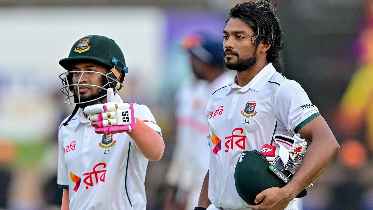 গল টেস্টে রেকর্ডগড়া ব্যাটিং, বড় সুখবর পেলেন শান্ত-মুশফিক
