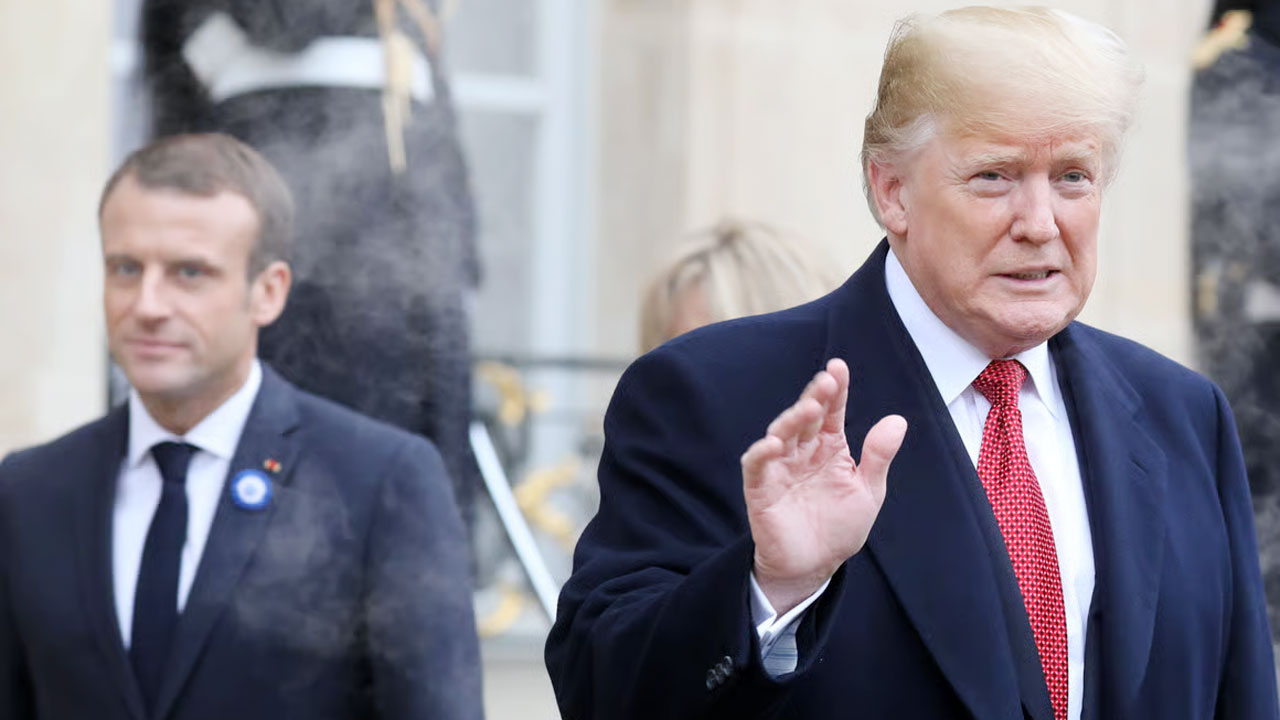 প্রেসিডেন্ট ম্যাক্রোঁ ভুল বলেছেন : ট্রাম্প