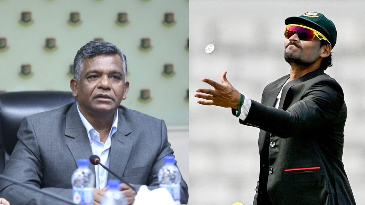 শান্তর অধিনায়কত্ব ছাড়া নিয়ে যা বললেন বিসিবি সভাপতি