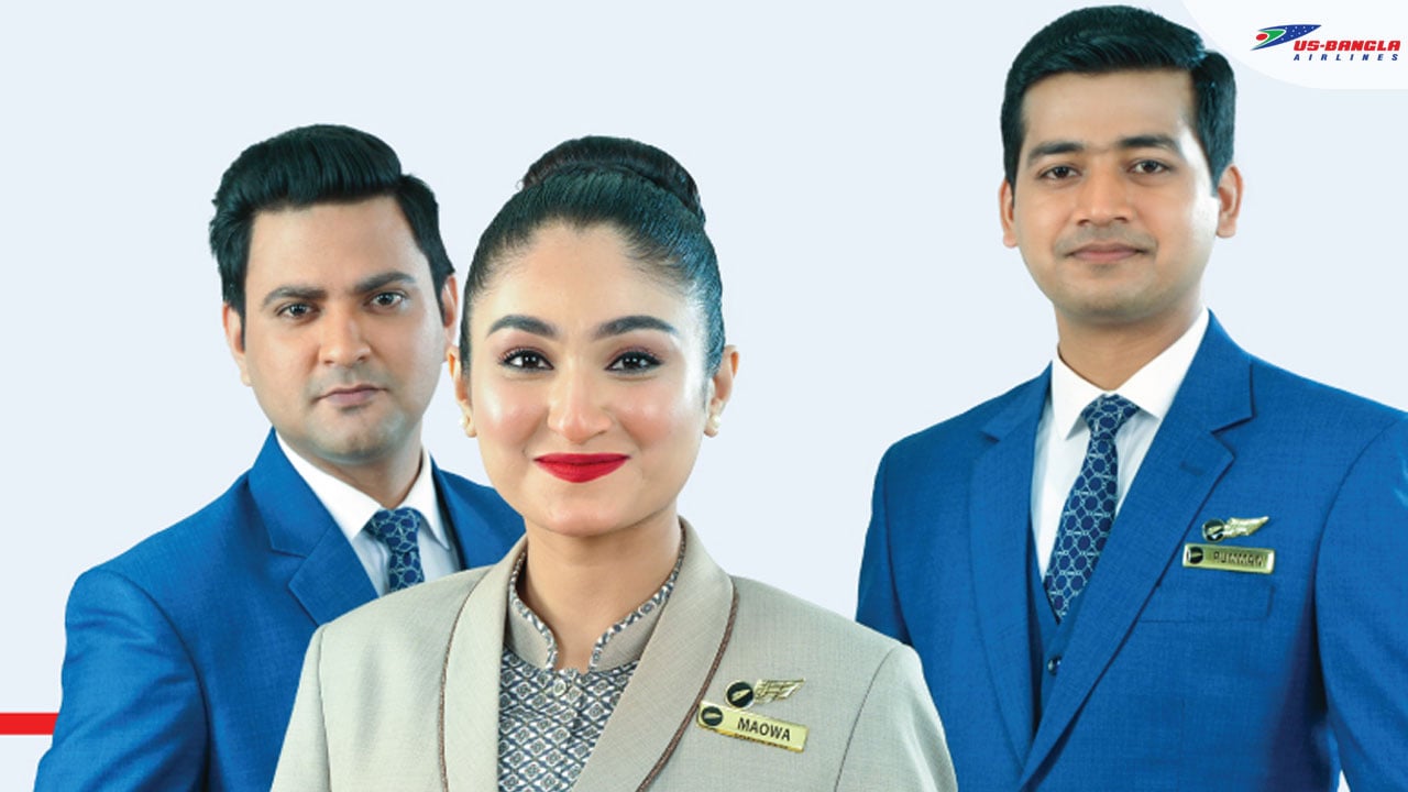ইউএস-বাংলা এয়ারলাইন্সে চাকরি, ২২ বছর হলেই আবেদন