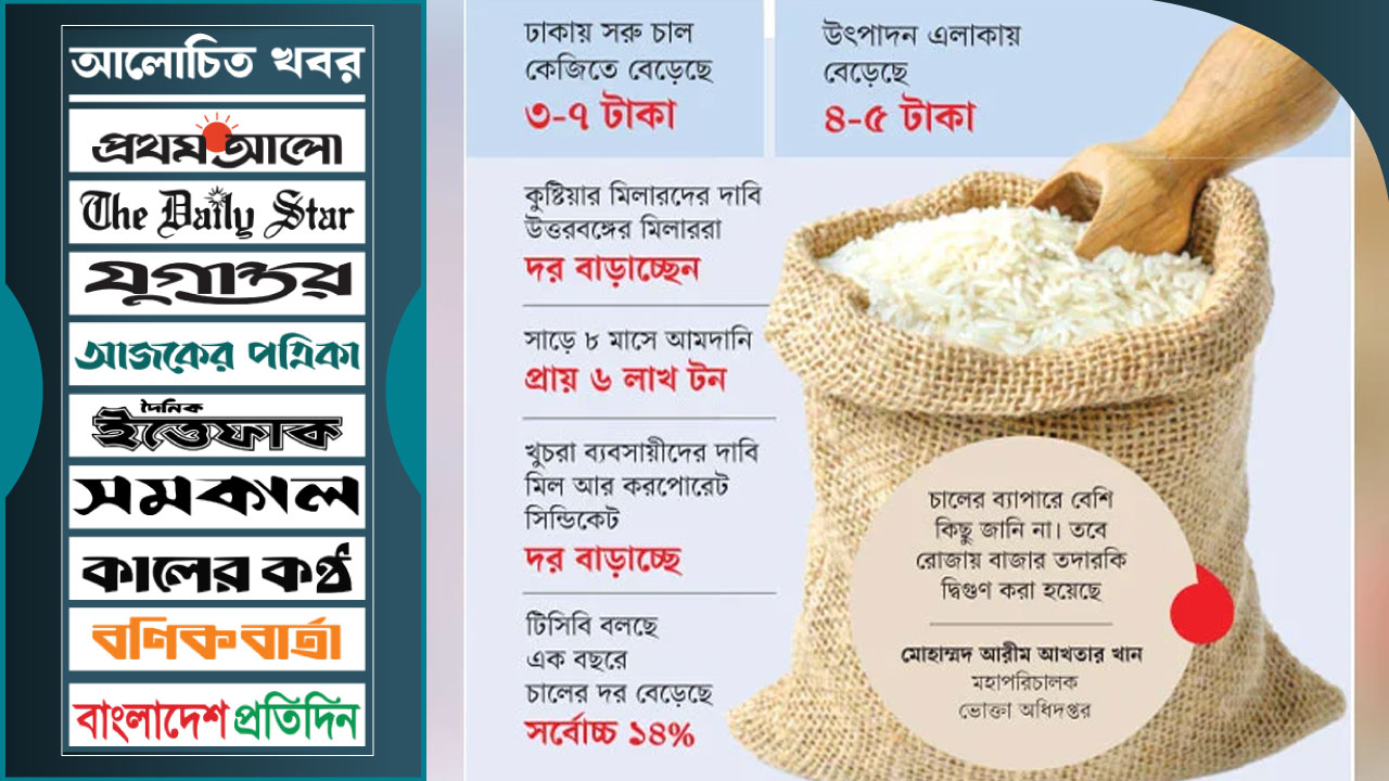 চালের ভরপুর জোগান, তবু লাফিয়ে বাড়ছে দাম
