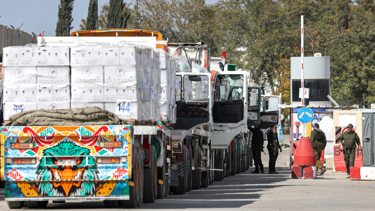 গাজায় পণ্য প্রবেশ পুরোপুরি বন্ধ করে দিলো ইসরায়েল