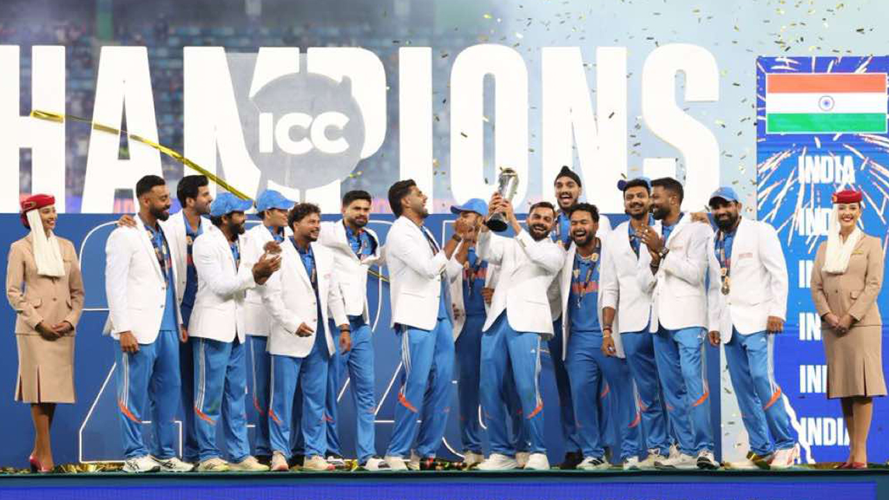 চ্যাম্পিয়ন্স ট্রফির শিরোপা পুনরুদ্ধার করল ভারত