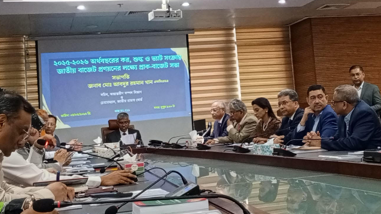 এক ন্যাশনাল সিস্টেমেই হবে ভ্যাটের যাবতীয় কাজ : এনবিআর চেয়ারম্যান