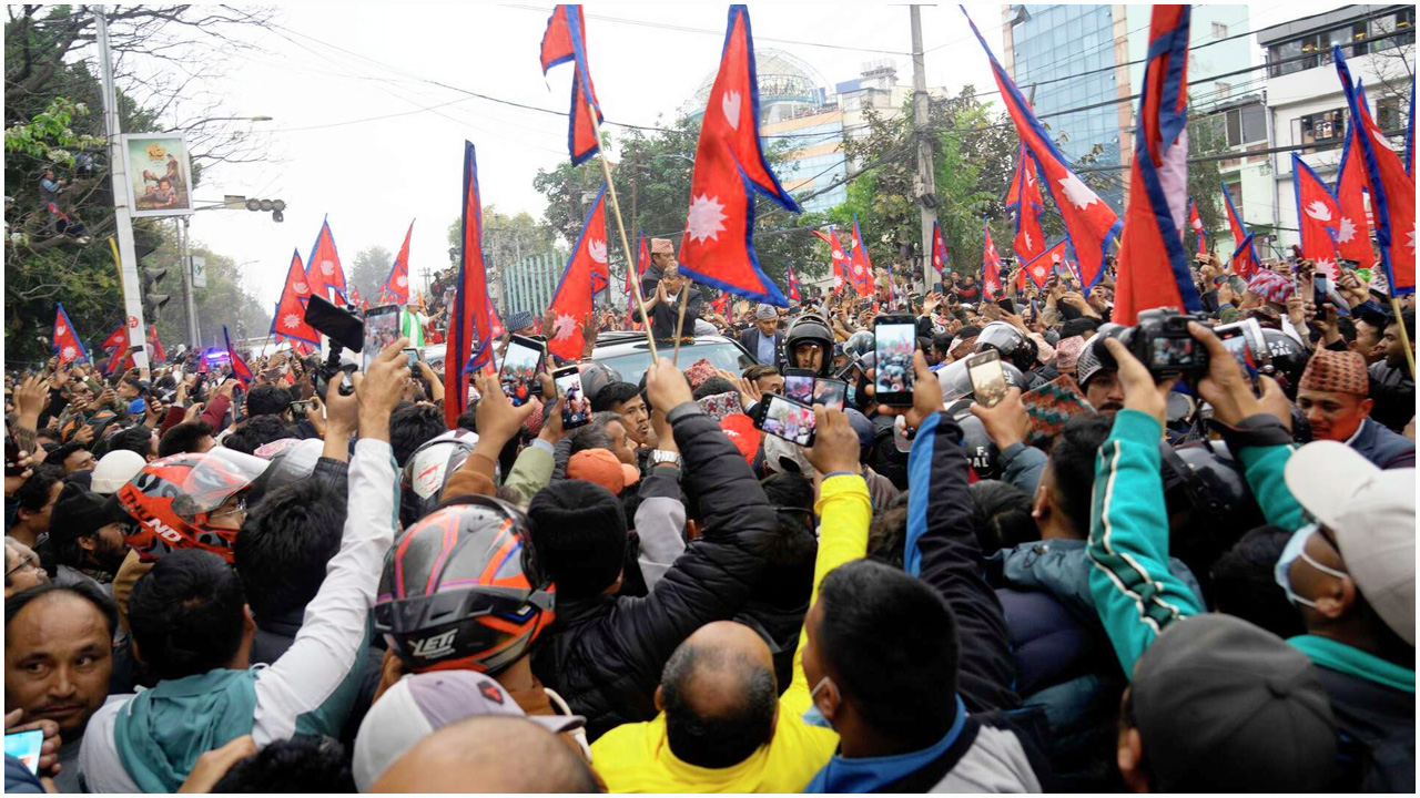 রাজনীতি নিয়ে হতাশা, নেপালে রাজতন্ত্রের দাবিতে সমাবেশ