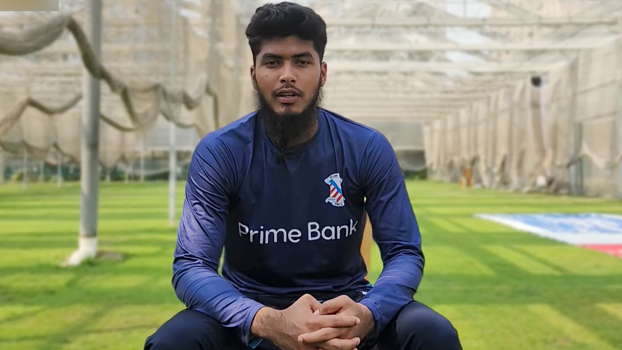 নিজের সেরাটা দিতে পারলে প্রতিপক্ষ দাঁড়াতে পারবে না : রিশাদ