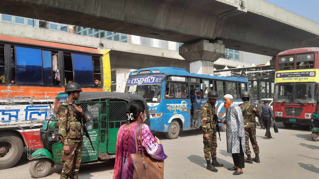 বিমানবন্দর এলাকায় নিরাপত্তা জোরদার, কাজ করছে সেনাবাহিনীও