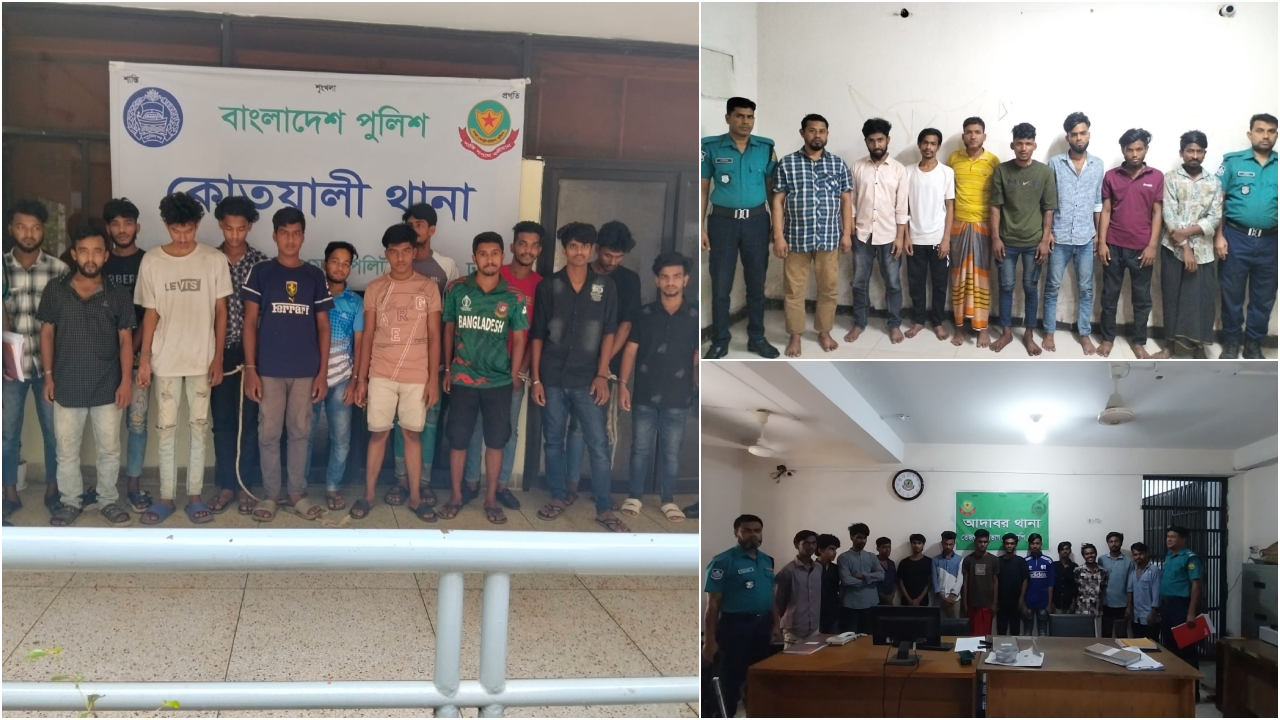 রাজধানীতে বিশেষ অভিযানে পেশাদার ছিনতাইকারীসহ গ্রেপ্তার ৩৭