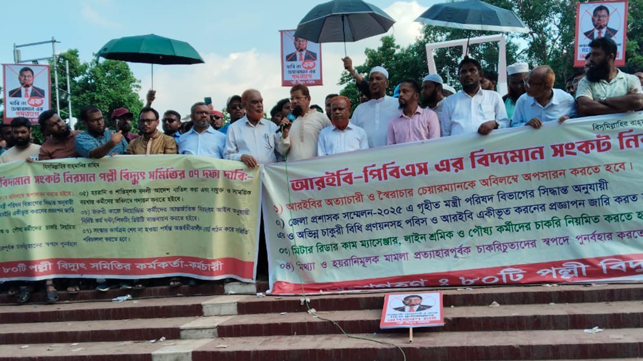 পল্লী বিদ্যুৎ সমিতির সংকট সমাধানে দ্রুত উদ্যোগ গ্রহণের আহ্বান