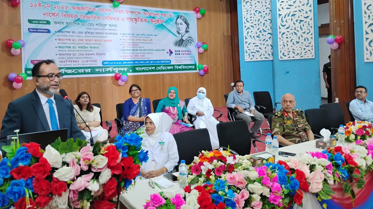 বিশ্বময় ছড়িয়ে পড়বে বাংলাদেশের নার্সরা : বিএমইউ ভিসি