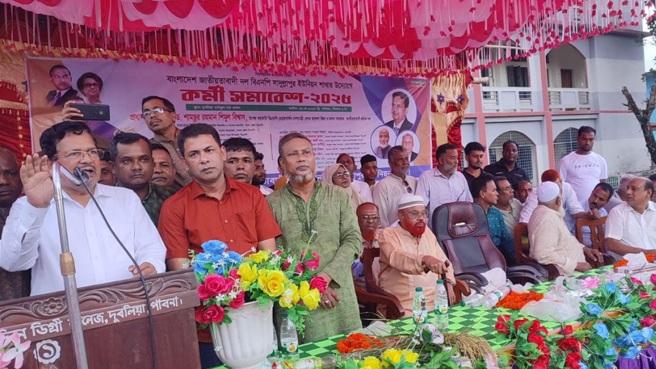 মায়ের কোলের মতো বিএনপির কাছে বাংলাদেশ গঠন নিরাপদ : শিমুল বিশ্বাস