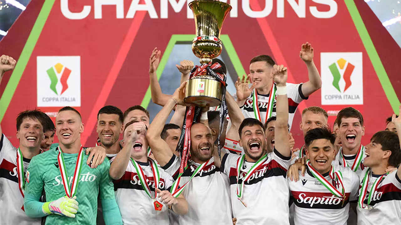 রোমে রূপকথার রাত, ৫১ বছর পর শিরোপা জিতল বোলোনিয়া