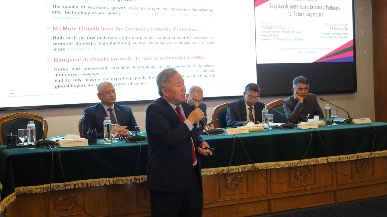 ভারত, চীন বা যুক্তরাষ্ট্রের মতো বাংলাদেশে কৌশলগত স্বার্থ নেই দ. কোরিয়ার