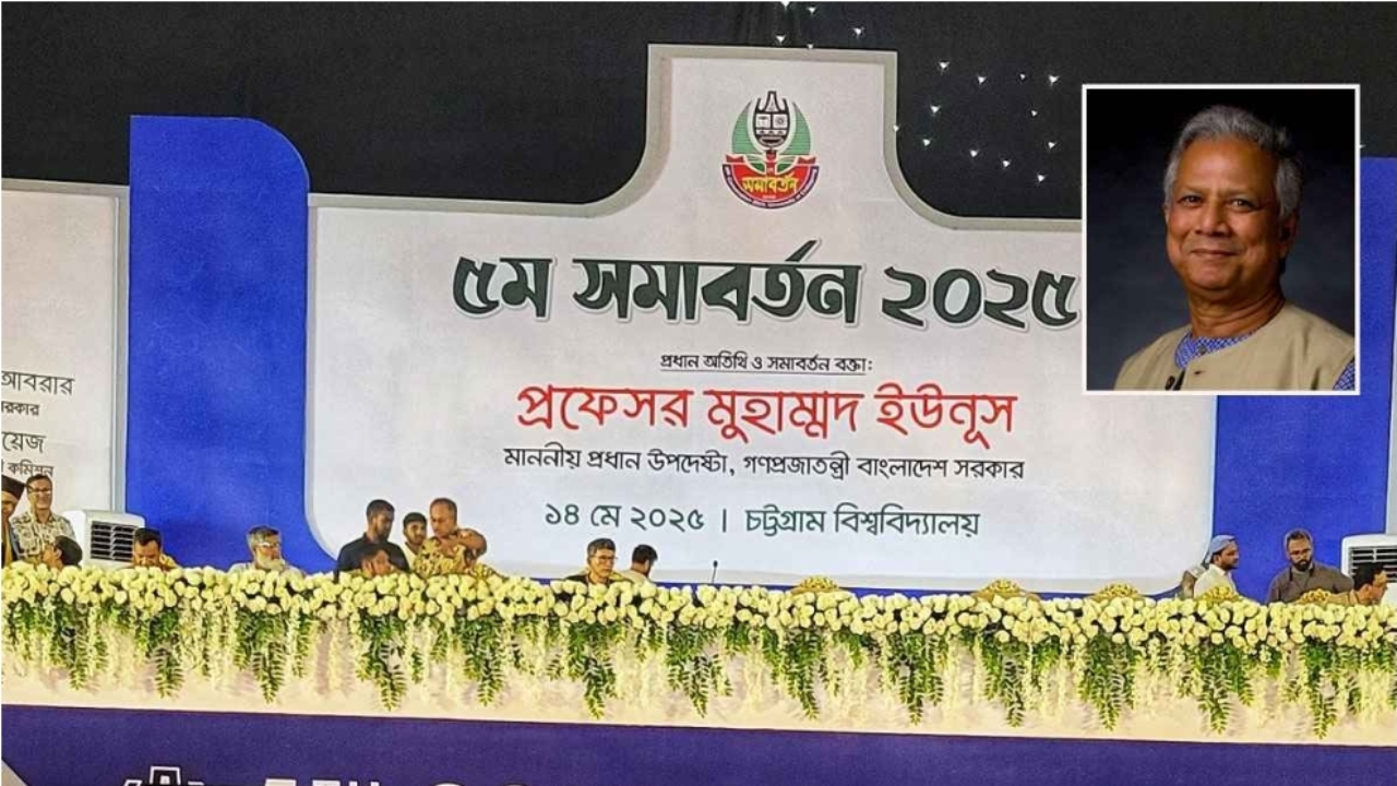 আজ চট্টগ্রাম বিশ্ববিদ্যালয়ের সমাবর্তনে অংশ নেবেন ড. ইউনূস