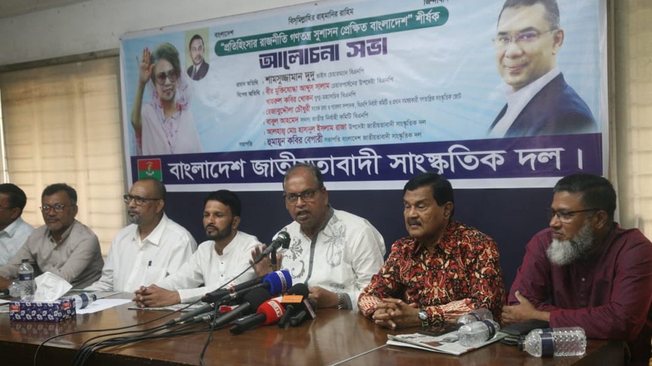 লুটপাট চূড়ান্ত করার জন্য ইশরাককে মেয়র পদে বসতে দেওয়া হচ্ছে না : দুদু