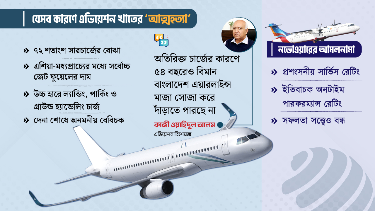 টিকতে পারছে না বেসরকারি এয়ারলাইন্স, ব্যর্থতার দায় কার?