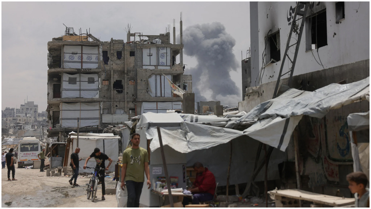 গাজায় ব্যাপক হামলা চালাচ্ছে ইসরায়েল, নিহত ১১৫ ফিলিস্তিনি