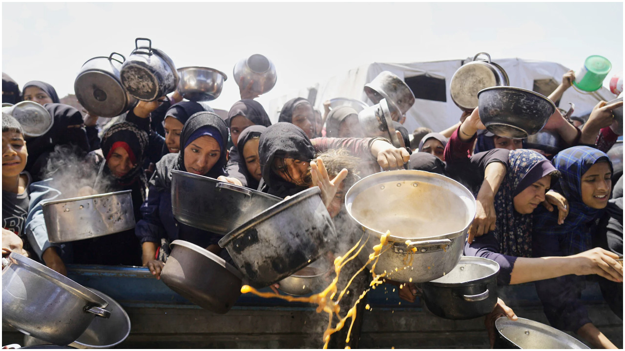 সহায়তার ঘাটতিতে দুর্ভিক্ষের শঙ্কায় গাজা