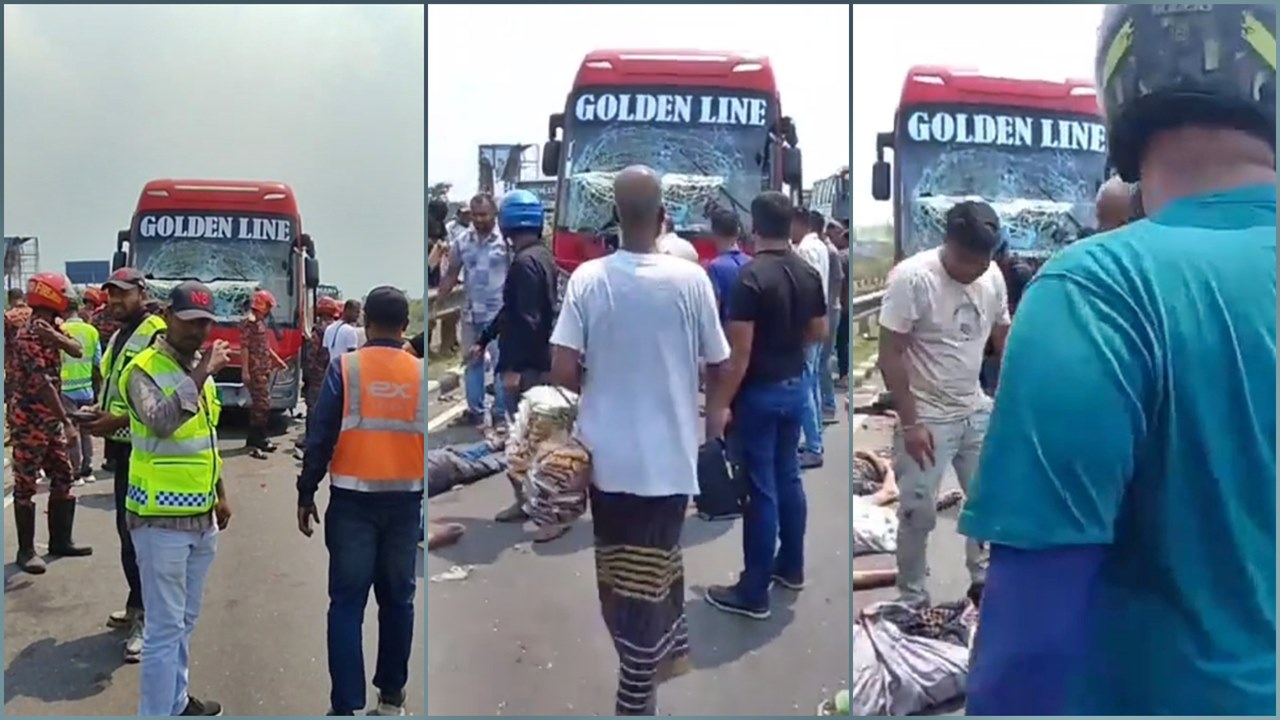 নবজাতকের স্পর্শের আগেই বিষাদের ছায়া, সড়কেই পরিবারের শেষ পরিণতি
