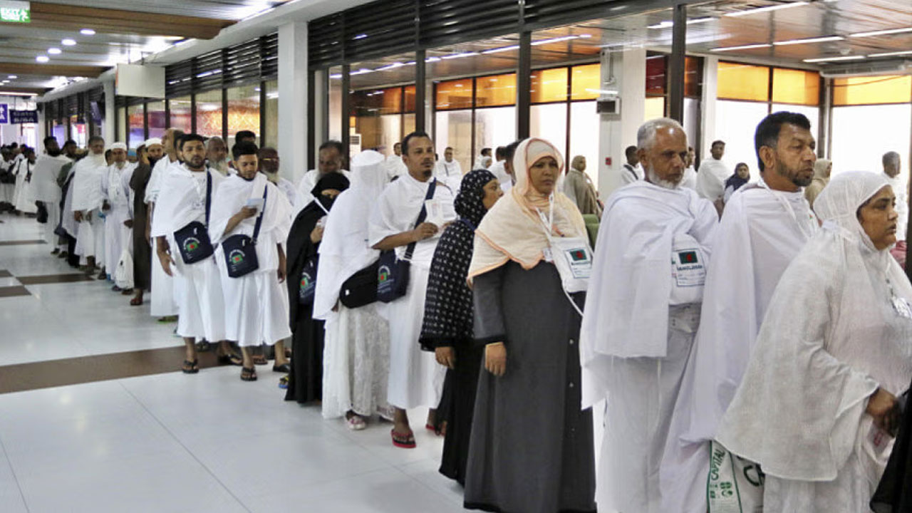 সৌদি পৌঁছেছেন ৪৭৪২০ জন হজযাত্রী