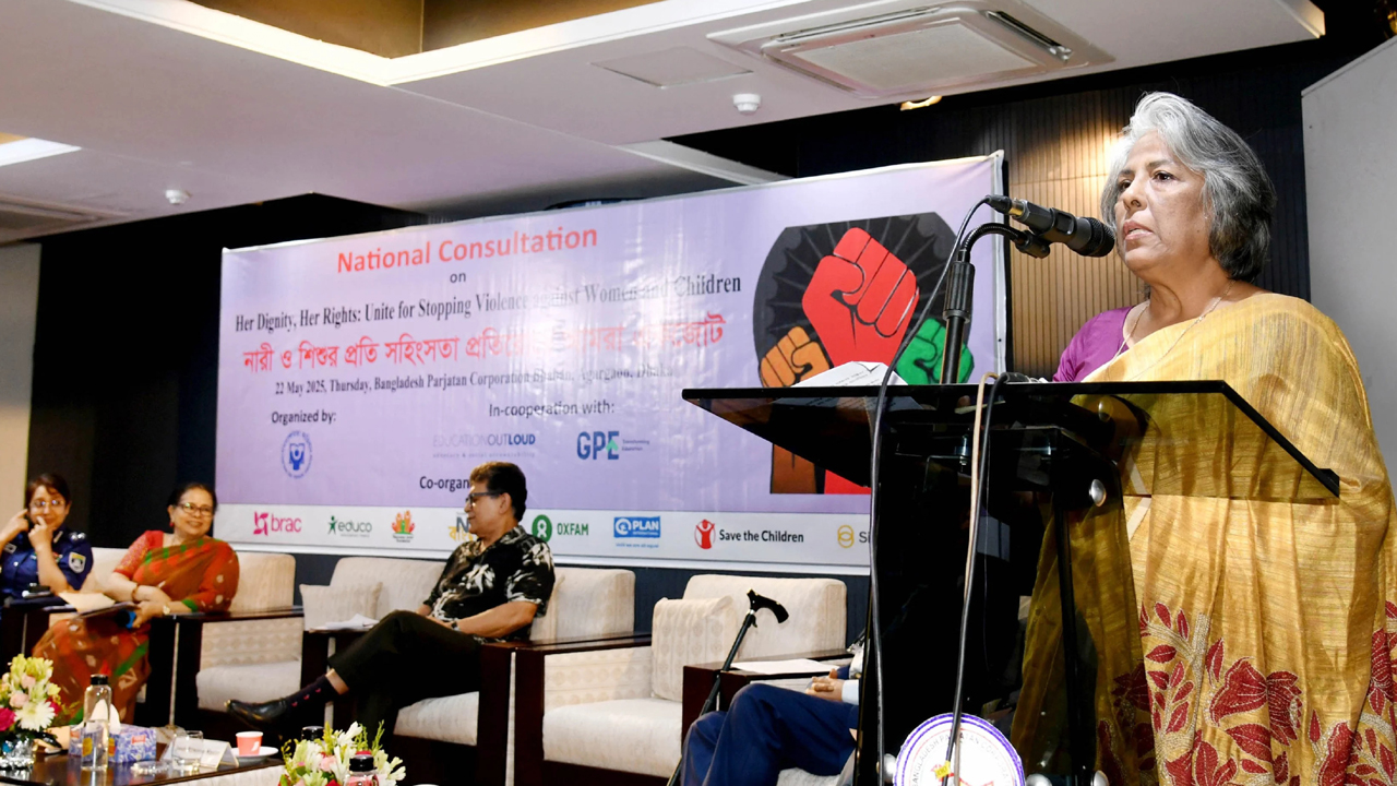 নারী ও শিশুর প্রতি সহিংসতা প্রতিরোধে কাজ করছে সরকার: সমাজকল্যাণ উপদেষ্টা