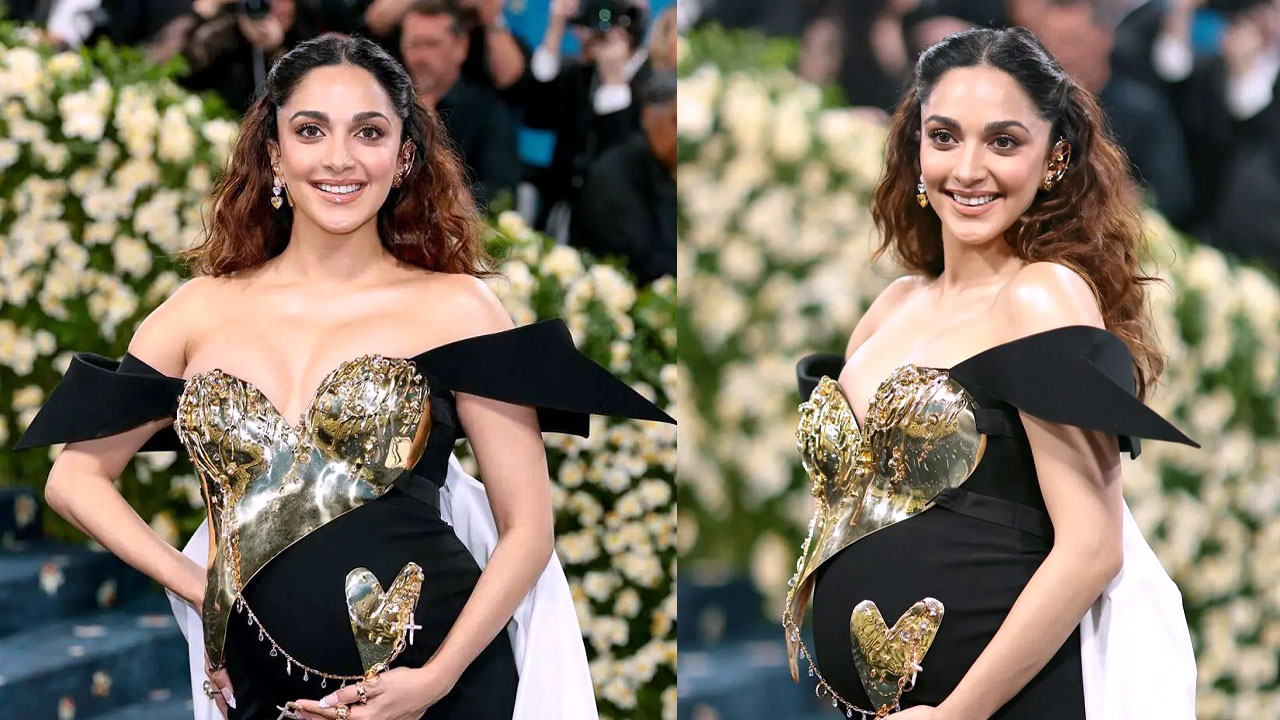 বেবিবাম্প নিয়েই লাল গালিচায় হাঁটলেন কিয়ারা